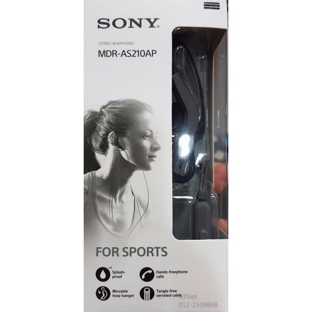 Audífonos Deportivos Sony sujeción segura MDR-AS210
