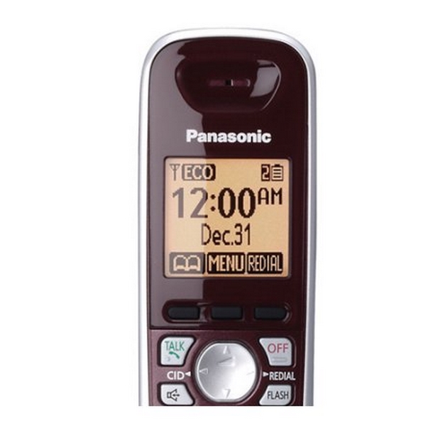 Telefono Panasonic Inal?mbrico Altavoz KX-TG6571R - Reacondicionado