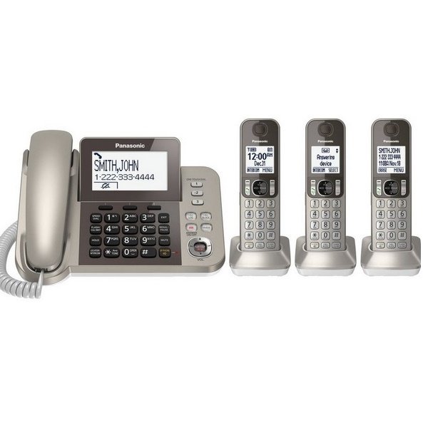Telefono Alambrico/inalambrico Panasonic 1.9 GHz KX-TGF353N - Reacondicionado