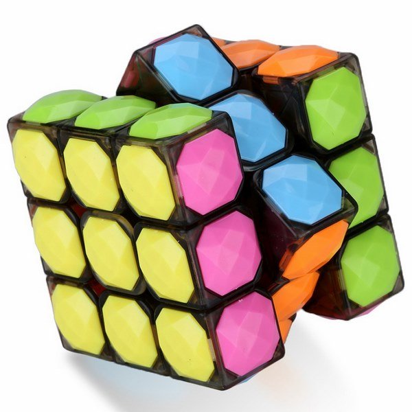 Cubo Rubik Yongjun 3x3 Diamond De Alta Velocidad