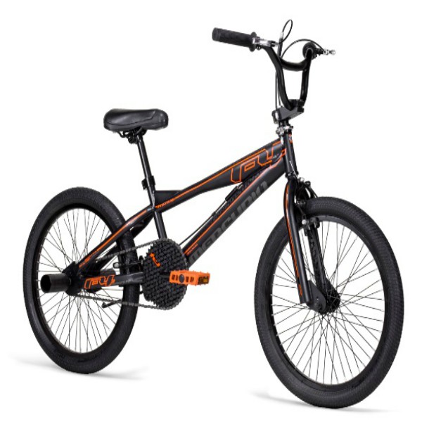 Bicicleta Mercurio, estilo libre,MAGNUM, R 20, NEGRO MATE/NARANJA,