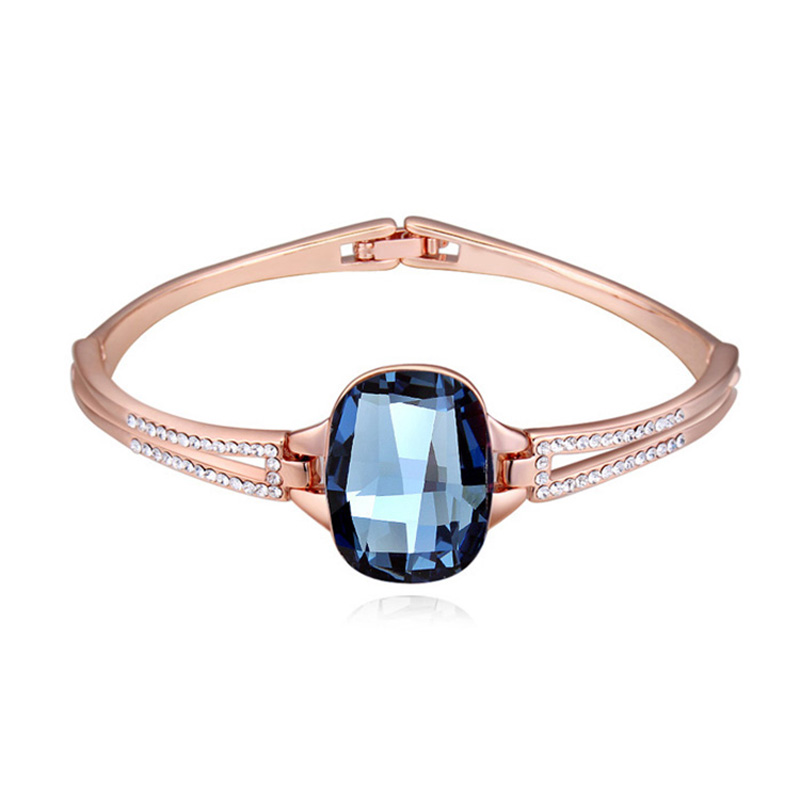 Pulsera Alannis on Blue, Amor de Cristal