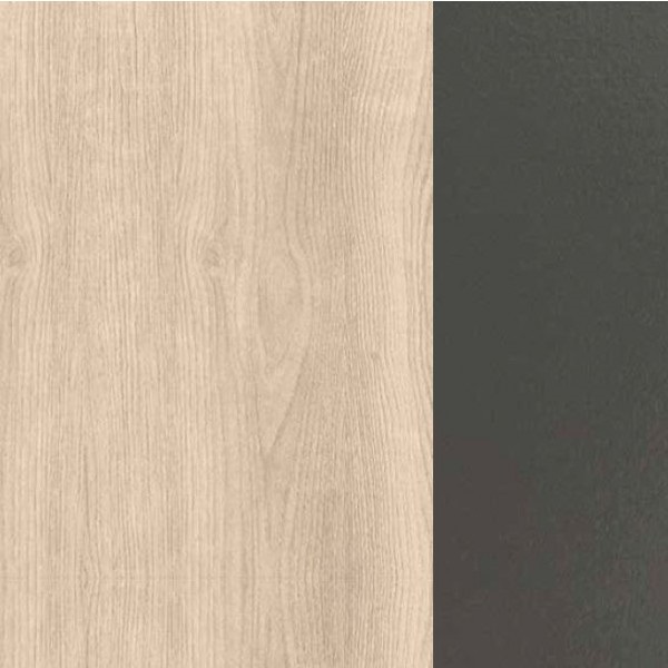 Buffet Modelo Nevada Roble Brooklyn Y Gris Oscuro - Këssa