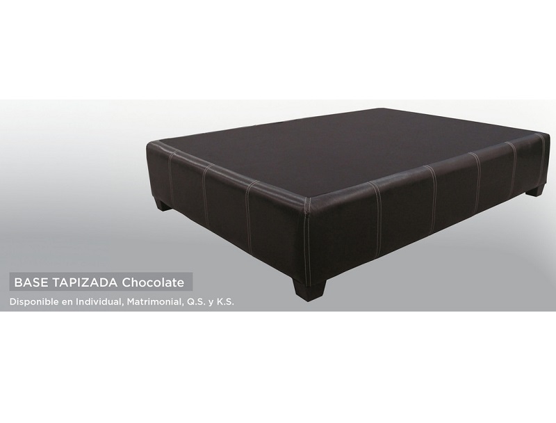 Base Tapizada Individual - Chocolate - Kessa