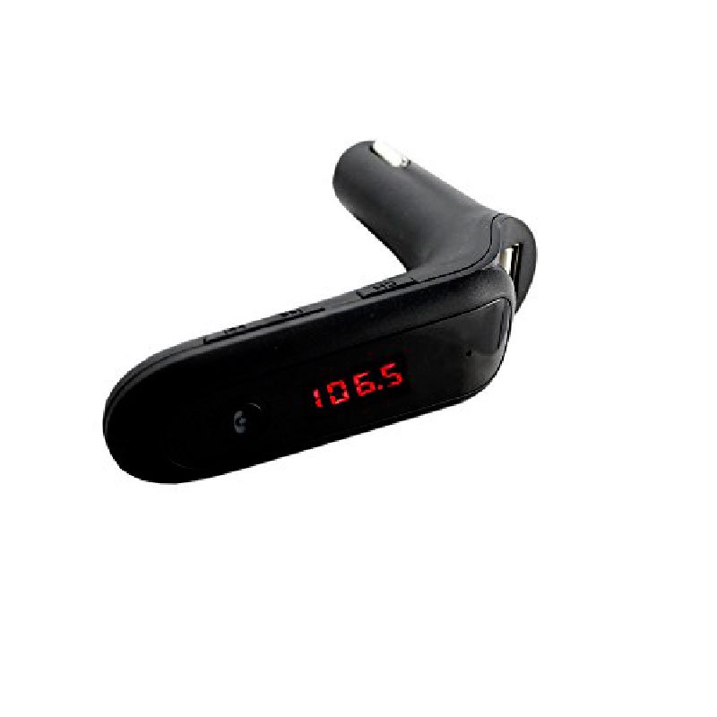 Transmisor Bluetooth FM para Auto, USB, MicroSD, Audífono G6