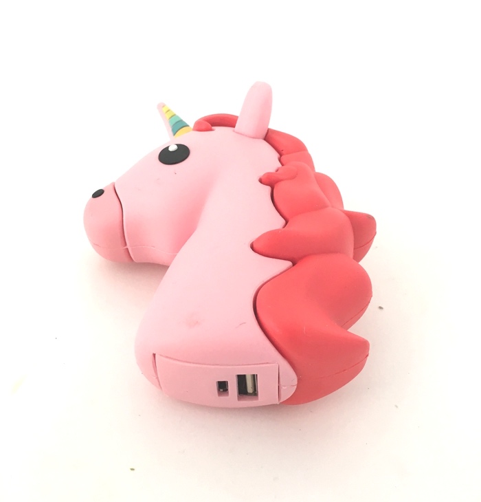 Batería Externa Power Bank UNICORNIO 3000mAh Para Celulares Y/o Smartphones