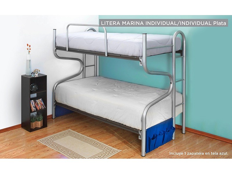 Litera Modelo Marina - Plata - Këssa