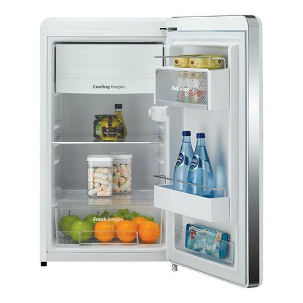 Daewoo Frigobar 4.2 p mesa en la parte superior del frigobar que permite colocar el microondas,  FR-153CW