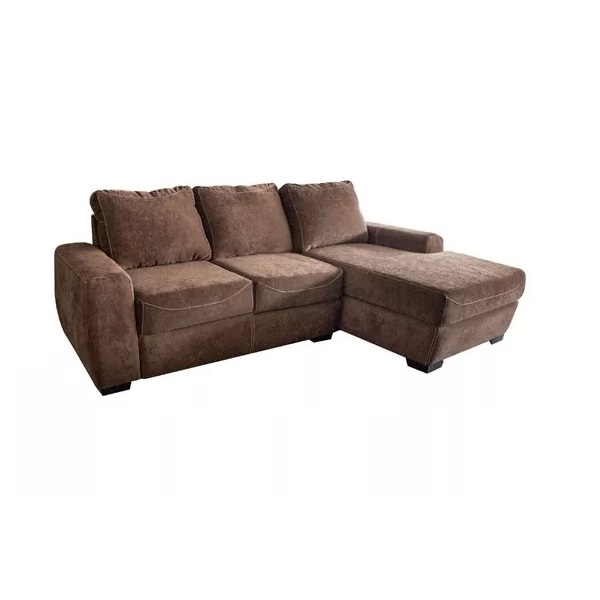 Sala  Modelo Madrid Chaise Longue - Chocolate - Kessa