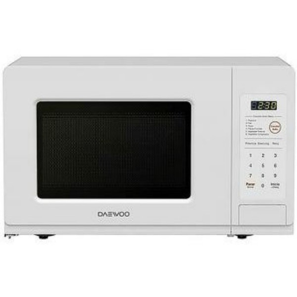 Horno de microondas Daewoo 0.7p3, función de des congelamiento, blanco, KOR-6LCW