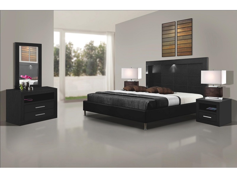 Recamara Frida King Size 5 piezas - Chocolate - Kessa.