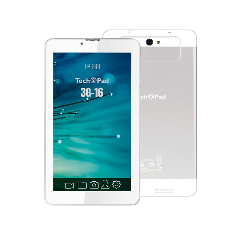 Tablet 3G-16 Quad Core 16gb 7 pulgadas Android 6.0 TechPad