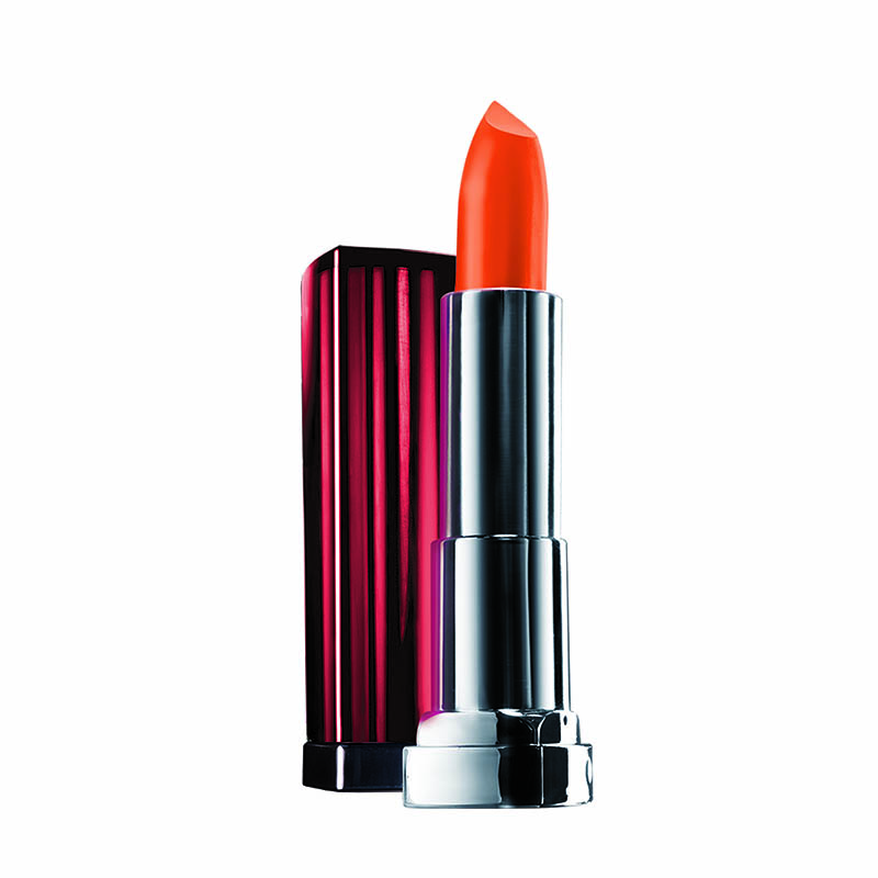 Lapiz Labial Sensational Vivids Labios Maquillaje Maybelline Electric Orange