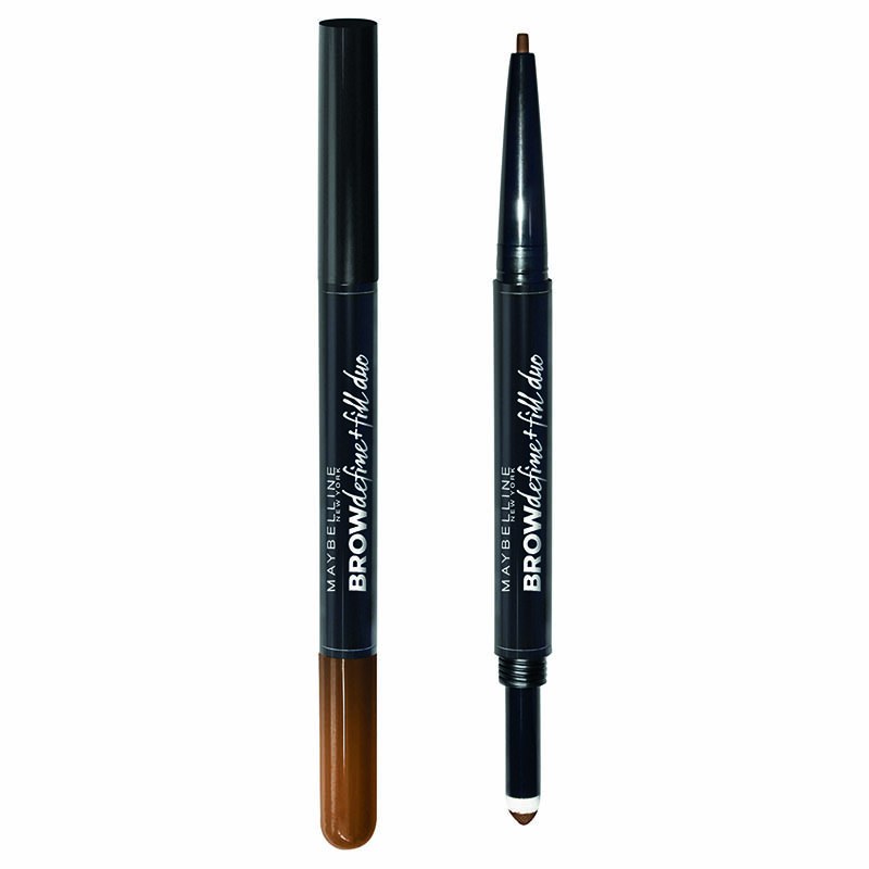 Lapiz Ceja Brow Define and Fill Ojos Maquillaje Maybelline Soft Brown