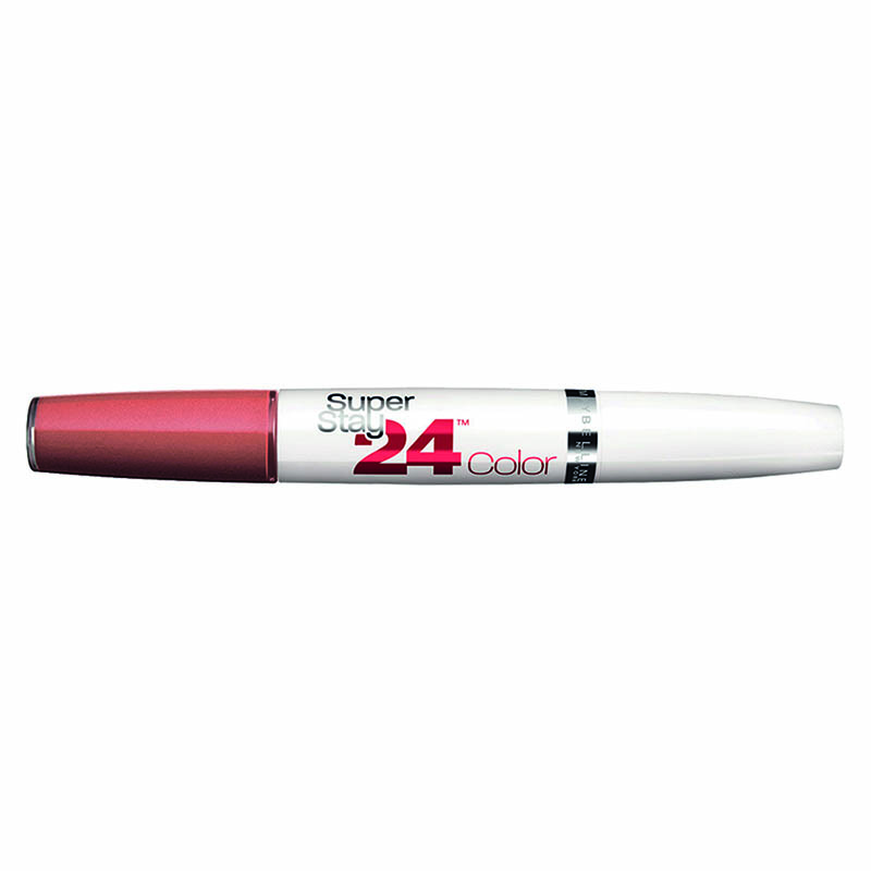 Labial Super Stay 24 Lipcolor Labios Maquillaje Maybelline Delicious Pink