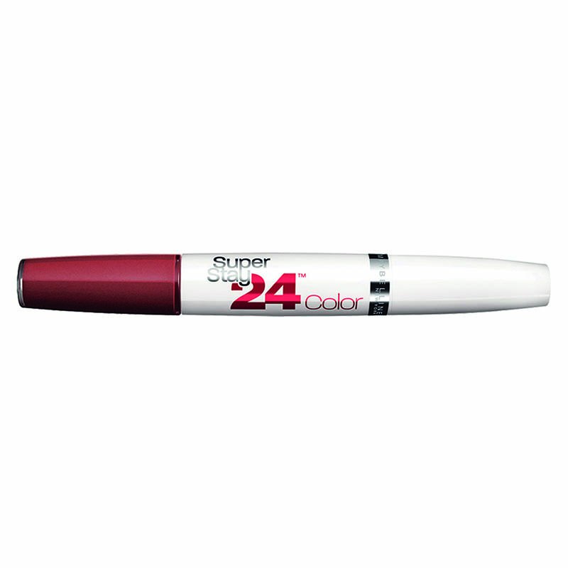Labial Super Stay 24 Lipcolor Labios Maquillaje Maybelline Absolute Plum