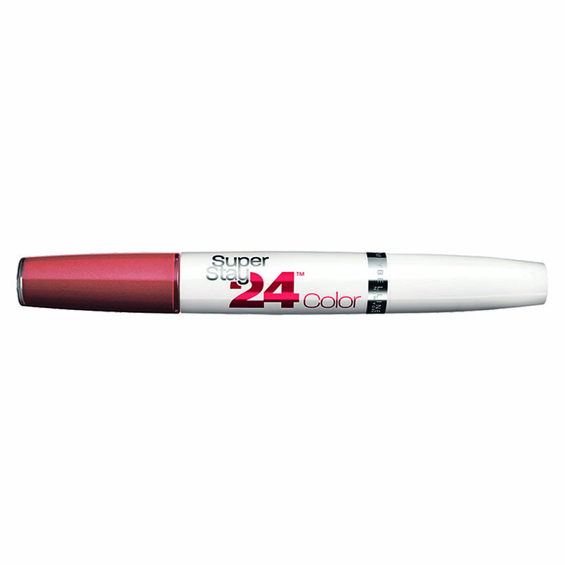 Labial Super Stay 24 Lipcolor Labios Maquillaje Maybelline Pink Spice