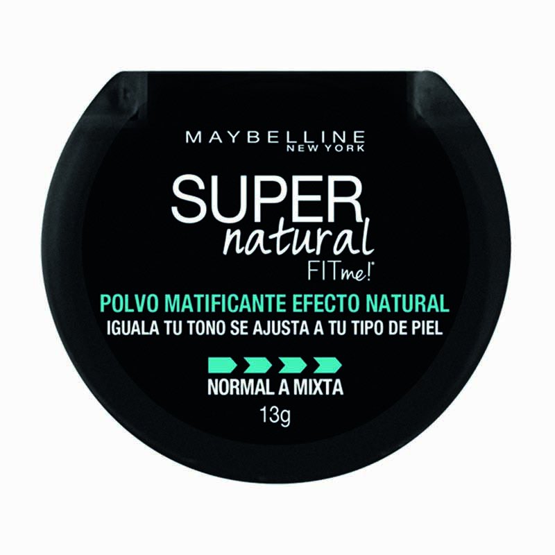 Polvo Compacto Natural M&P Rostro Maybelline Natural Beige