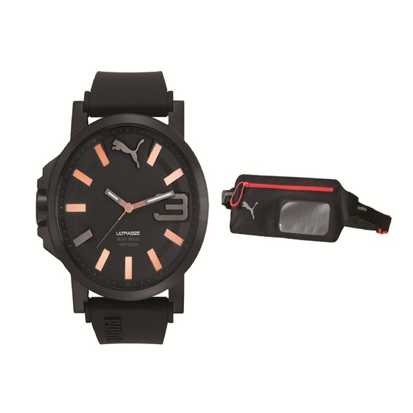 Reloj PUMA para Caballero modelo PU103911010.SET en color Negro