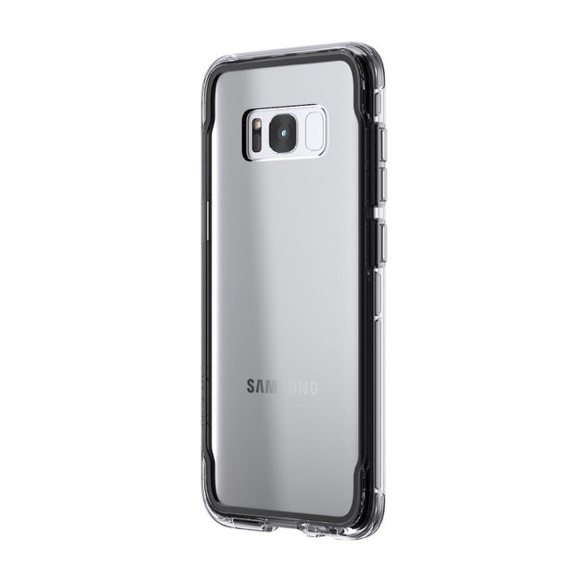 Griffin Survivor Clear for Samsung Galaxy S8+ Black/Smoke/Clear Color