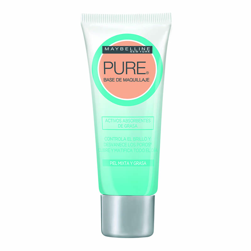 Base Maquillaje Pure Makeup Rostro Maybelline Claro Natural