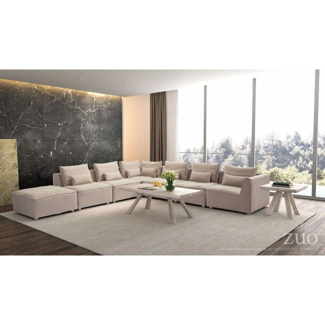 Mesa De Centro Modelo Beaumont Rectangular - Acacia  - Këssa