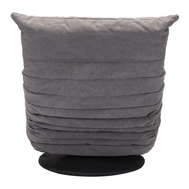 Sillon Giratorio Modelo Down Low - Gris  - Këssa