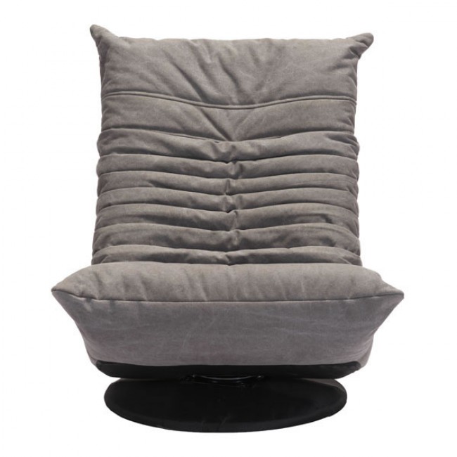 Sillon Giratorio Modelo Down Low - Gris  - Këssa
