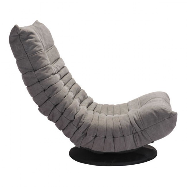 Sillon Giratorio Modelo Down Low - Gris  - Këssa