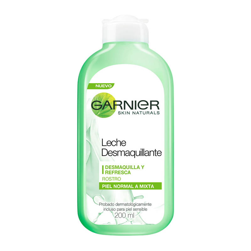 Limpieza Facial Leche Desmaquillante Hidratante Plus Garnier