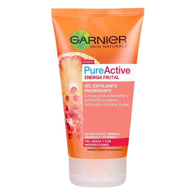 Gel Facial Exfoliante Energizante Pure Active Garnier