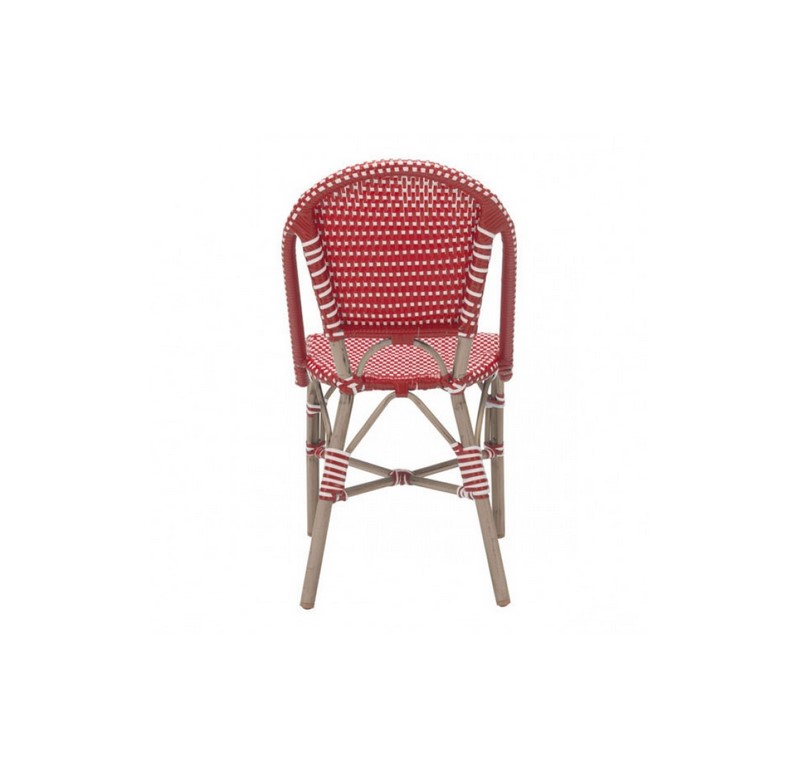 Silla Para Jardin Paris Sin Brazos - Rojo - Kessa