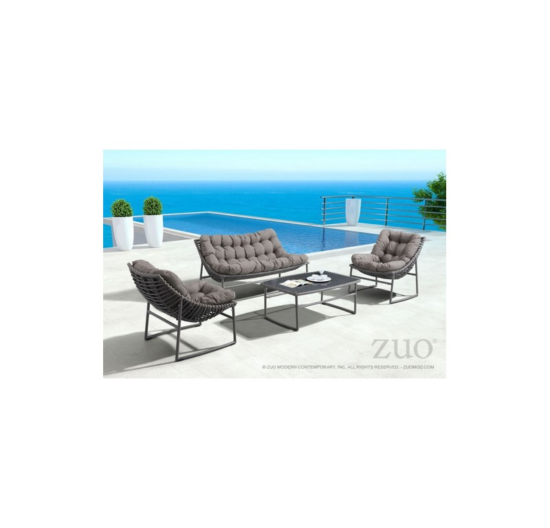 Sofa Para Exterior Ingonish Beach - Gris - Këssa