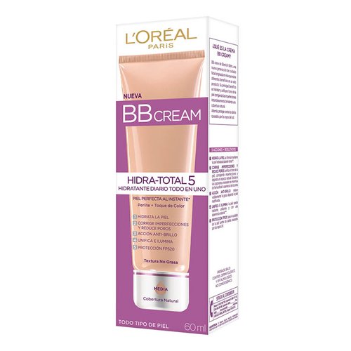BB Cream Hidra Total 5 Tono Medio 60 ml Loreal