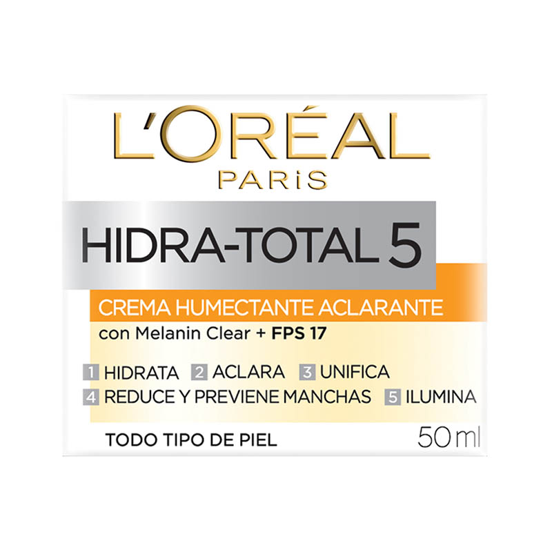 Crema Humectante Hidra Total 5 Anti Manchas 50 ml Loreal