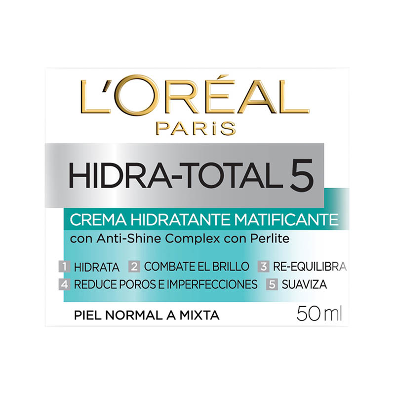 Crema Hidratante Hidra Total 5 Matificante 50 ml Loreal