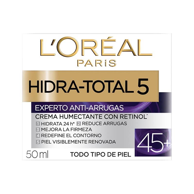 Crema Humectante Hidra Total 5 Anti Arrugas 45+ Loreal