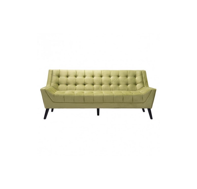 Sofa Nantucket - Terciopelo Verde - KESSA