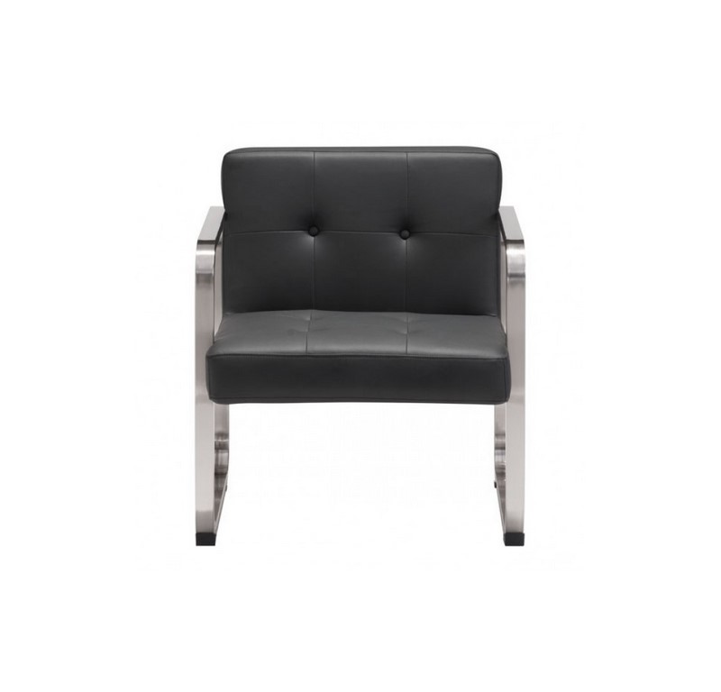 Sillon Individual Varietal Con Brazos - Negro - Këssa