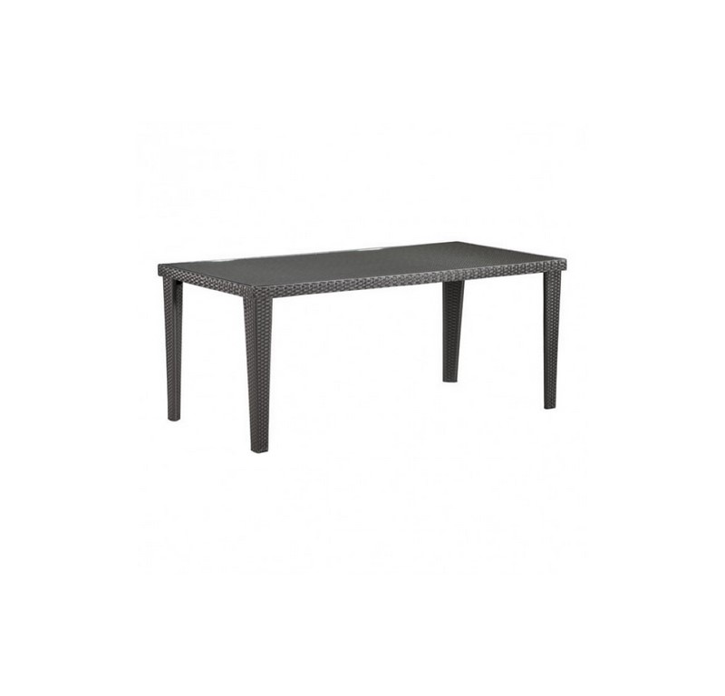 Mesa De Comedor Para Jardin Cavendish Rectangular - Espresso - Këssa