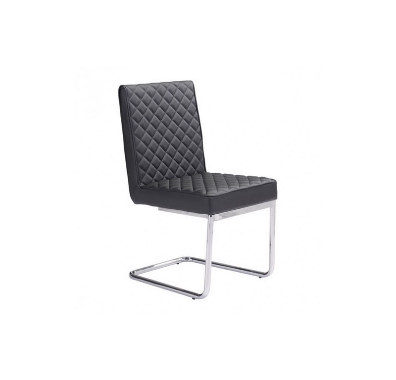 Silla Quilt Sin Brazos - Negro - Këssa