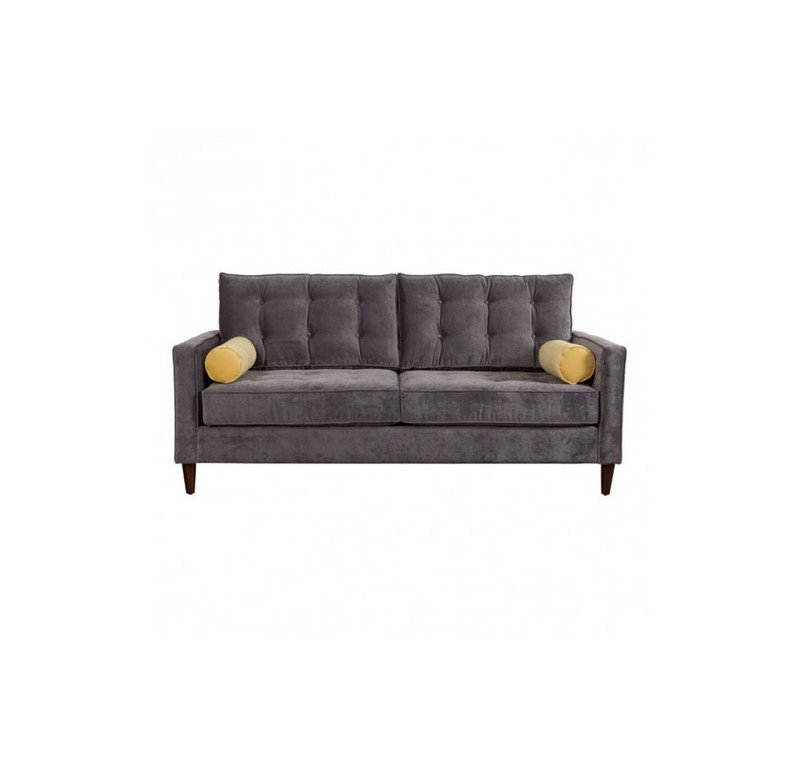 Sofa Savannah - Grafito / Amarillo - KESSA