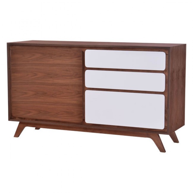 Buffet Father - Nogal / Blanco - Këssa