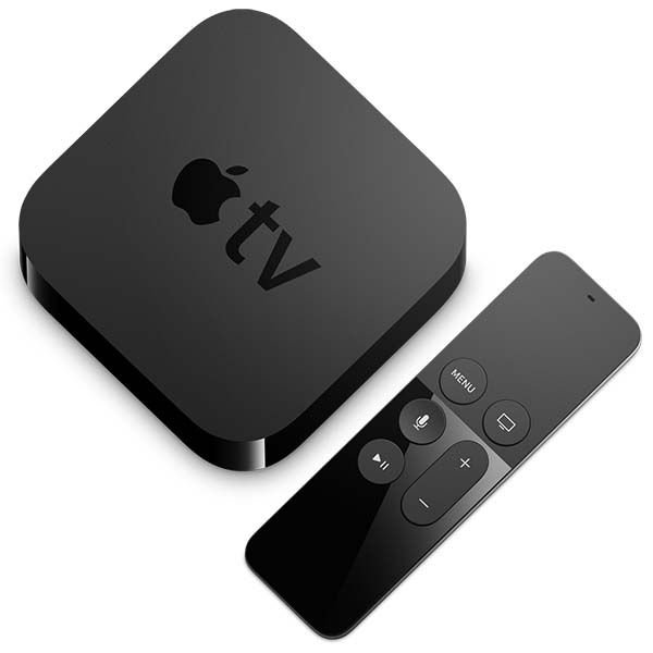 Apple TV 4ta Generacion 64GB con Siri y Control Tactil-Negro