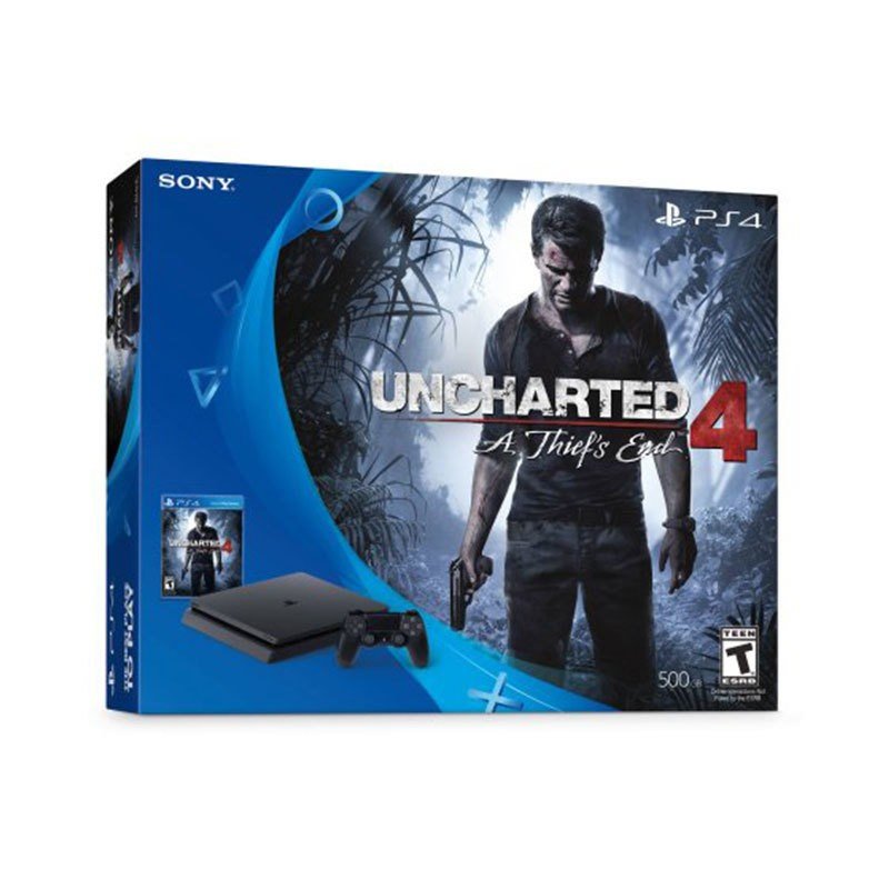 Consola Playstation 4  Slim + UNCHARTED 4