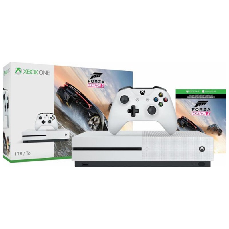 Consola Xbox One S 1Tb + Forza Horizon 3 -Blanco