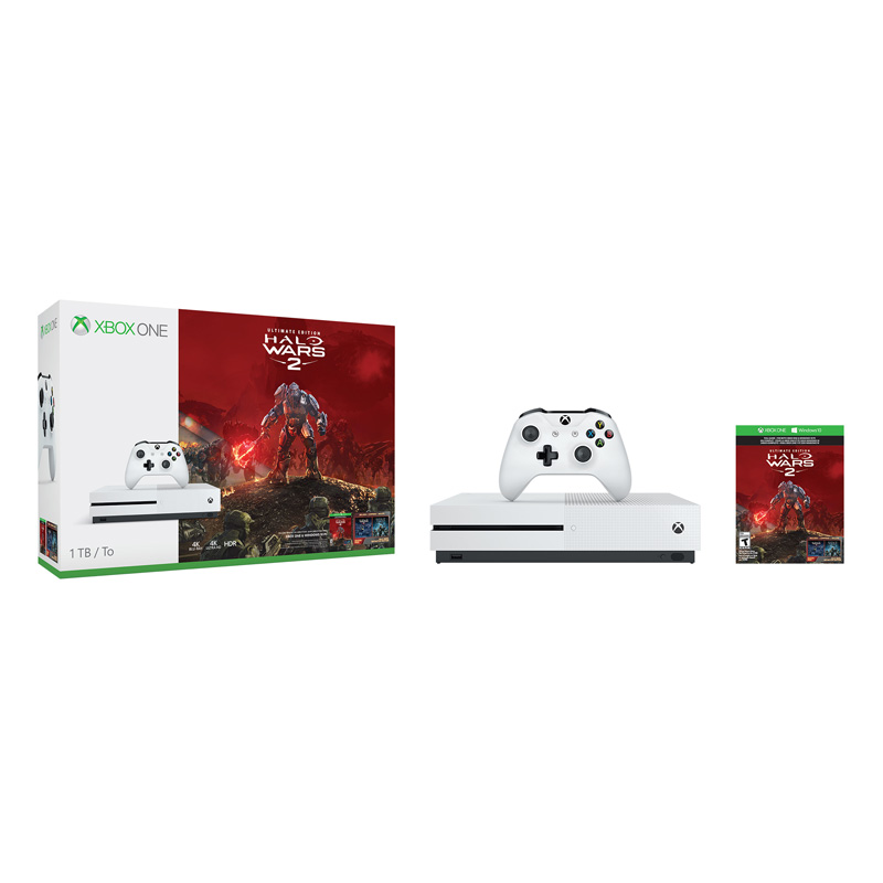 Consola Xbox One S 1Tb + Halo Wars 2 Ultimate Edition