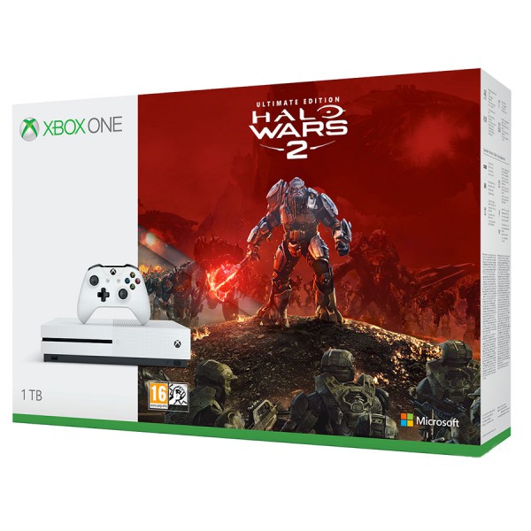 Consola Xbox One S 1Tb + Halo Wars 2 Ultimate Edition