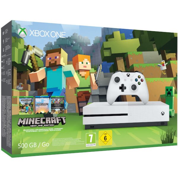 Consola Xbox One S 500GB + Minecraft