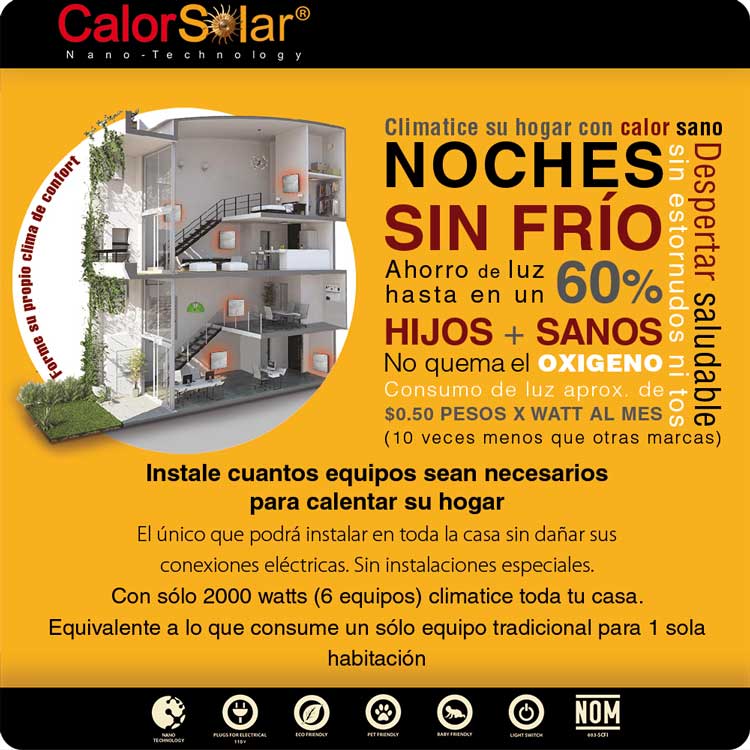 Calefactor de Panel infrarrojo de pared en Porcelanato, Vegas Wave